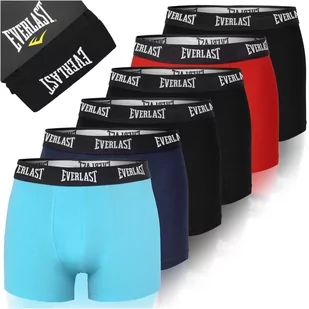 Everlast Bokserki Męskie Bawełniane Bm403 6 Sztuk Rozmiar M - Majtki męskie - miniaturka - grafika 1
