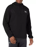Koszulki i topy damskie - Under Armour Mens Warmup Tops Men'S Ua Sportstyle Windbreaker Jacket, Black, 1361621-003, SM - miniaturka - grafika 1