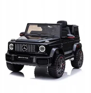 Jeździki dla dzieci - Samochód Mercedes Benz G63 AMG czarny autko dla dzieci elektryczne prezent - miniaturka - grafika 1