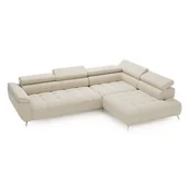 Narożniki - Narożnik z elektrycznie wysuwanym siedziskiem POLLY | Kolor do wyboru - miniaturka - grafika 1