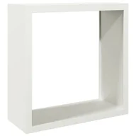 Wózki magazynowe - vidaXL Stojak na drewno opałowe, biały, 100x40x100 cm, stalowy - miniaturka - grafika 1