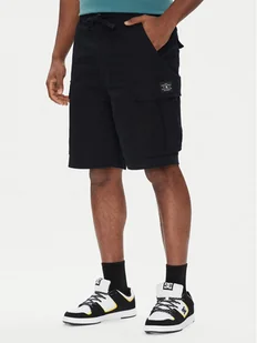 DC Szorty materiałowe Tundra ADYWS03086 Czarny Regular Fit - Spodenki męskie - miniaturka - grafika 1