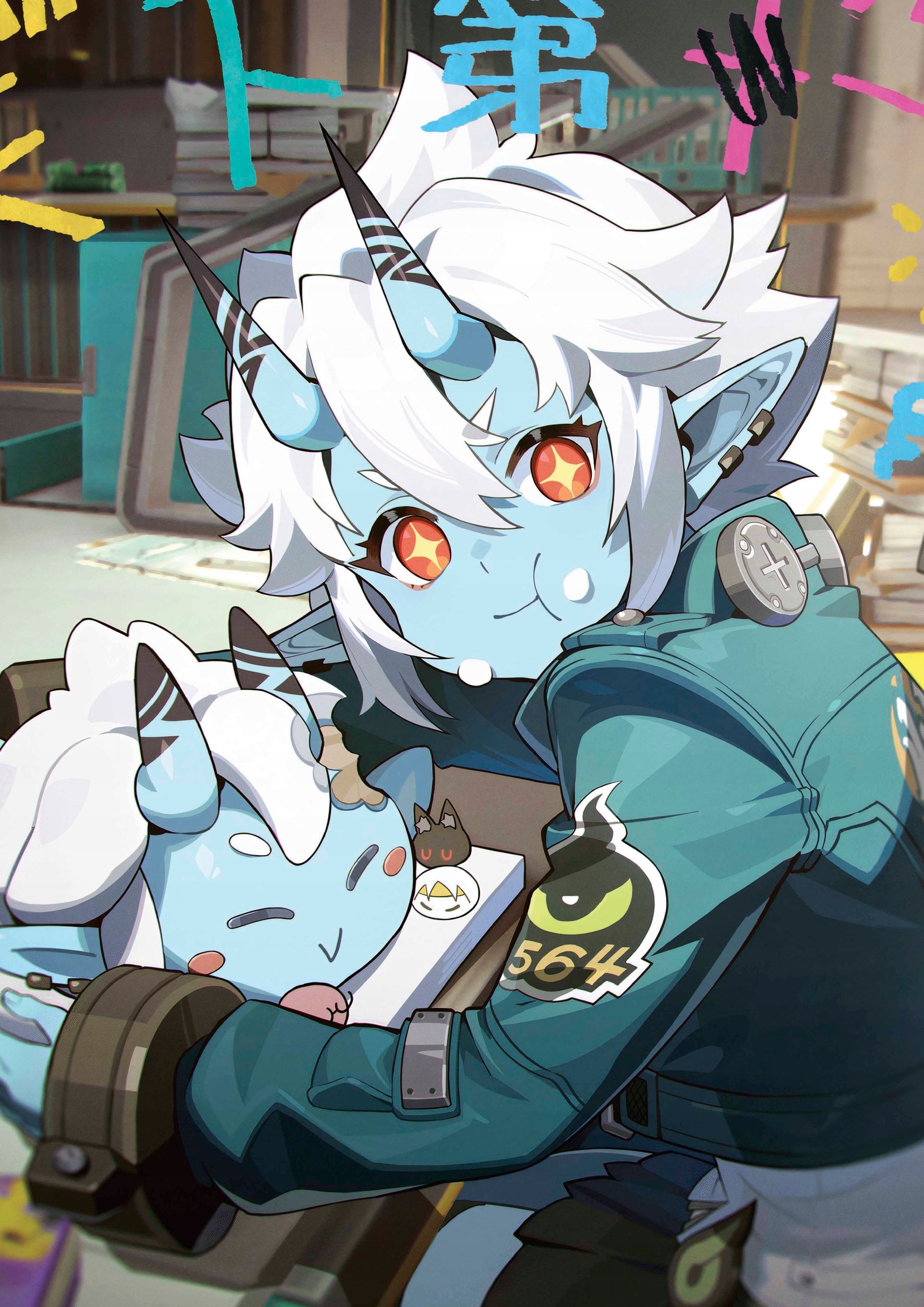 Plakat A3 Zenless Zone Zero Zzz Anime Gra Soukaku