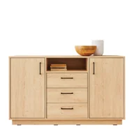 Komody - Komoda SN6 Santiago Meblar Dąb Biszkoptowy - miniaturka - grafika 1