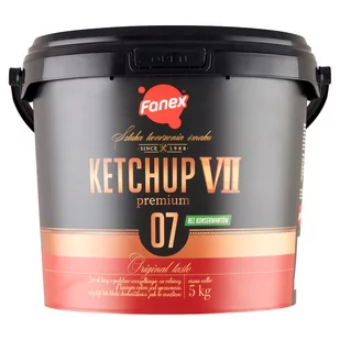 Fanex Ketchup Premium 5 Kg - Ketchup - miniaturka - grafika 1