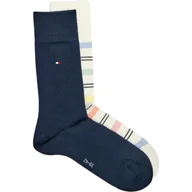 Skarpetki męskie - Tommy Hilfiger Skarpety 2-pack FANCY BRETON - miniaturka - grafika 1