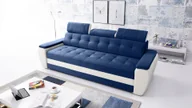 Sofy i kanapy - Robin Diana sofa z funkcją spania bez podstawy łóżka 3 regulowane zagłówki Sofa rozkładana do salonu Kanapa wolnostojąca Sofa rozkładana Meble do salonu 230x95x90 - miniaturka - grafika 1