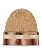 Czapki męskie - Tommy Hilfiger Czapka Corp Love AM0AM12751 Beżowy - miniaturka - grafika 1