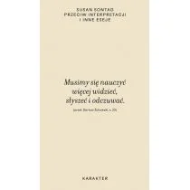 Przeciw interpretacji i inne eseje - Historia świata - miniaturka - grafika 1