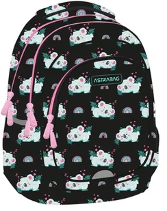 Astrabag, Plecak trzykomorowy - Sleepy Koala (AB300) - Plecaki - miniaturka - grafika 1
