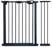 Zabezpieczenia dla dzieci - Barierka na drzwi, schody Gotel rozporowa czerń - miniaturka - grafika 1