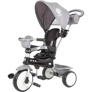 Qplay Qplay Rowerek Trójkołowy Comfort Grey - Rowerki trójkołowe - miniaturka - grafika 1