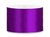 Pasmanteria - Tasiemka satynowa purpura 50mm/25m 1szt TS50-062 - miniaturka - grafika 1