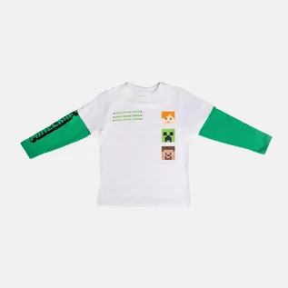 Bluzki dla chłopców - T-shirt z długim rękawem dziecięcy OVS 1834277 122 cm Green (8056781762394) - grafika 1