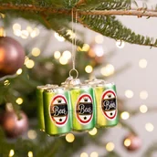 Bombki - Bombka choinkowa TAURUS w kształcie piwa 9x8cm - miniaturka - grafika 1