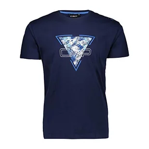 CMP T-shirt męski 39D8297, granatowy, 48 - Koszulki męskie - miniaturka - grafika 1