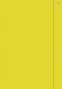 Teczki i skoroszyty - INTERDRUK  Teczka z gumką A4+ jednokolorowa żółta (10szt) - miniaturka - grafika 1