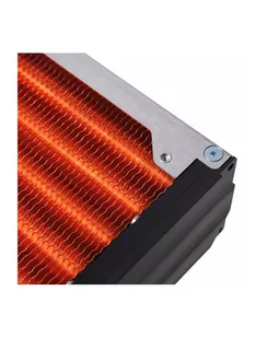 Aqua Computer Chłodzenie wodne Chłodnica AMS 360mm miedziane lamele 1 obwód 33036 - Chłodzenie wodne - miniaturka - grafika 1