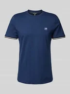 Koszulki męskie - T-shirt z naszywką z logo - miniaturka - grafika 1