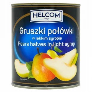 Gruszki Połówki W Lekkim Syropie 820G - Konfitury, marmolady, powidła - miniaturka - grafika 1