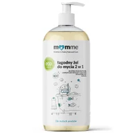 Kosmetyki kąpielowe dla dzieci - Momme, łagodny żel myjący 2w1 od 1 dnia życia, 500 ml - miniaturka - grafika 1
