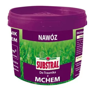 Substral Nawóz do trawników z mchem 5kg, marki sub1203101 - Nawozy ogrodnicze - miniaturka - grafika 1