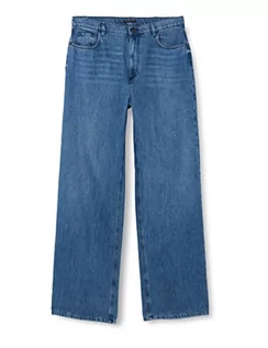 Spodnie damskie - Sisley Jeansy damskie, Niebieski Denim 901, 33 - grafika 1