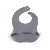 Śliniaki i fartuszki - Filibabba Śliniak silikonowy z kieszonką Cloudy - miniaturka - grafika 1