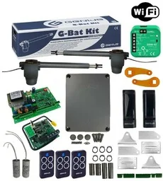 Genius Zestaw G-BAT 300 do bram dwuskrzydłowych + WIFI SUPLA - Zestawy do bram - miniaturka - grafika 1