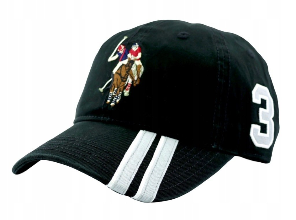Czapka z daszkiem męska młodzieżowa U.S. Polo Assn. 55-60cm Haft Lato Logo