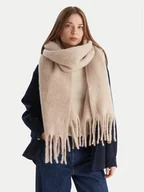 Apaszki i szaliki męskie - Calvin Klein Szalik Emblem Brushed LV04D8069G Beżowy - miniaturka - grafika 1