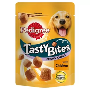 Pedigree Tasty Bites Chewy Cubes 130g - Suplementy i witaminy dla psów - miniaturka - grafika 2