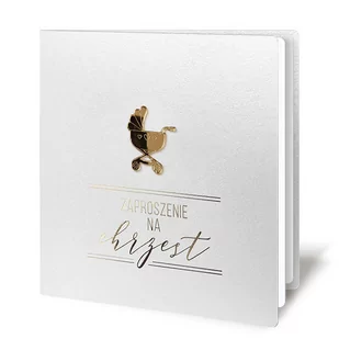 Forum Design Cards, Gotowe zaproszenie na chrzest do wypisania 62878 - Kartki okolicznościowe i zaproszenia - miniaturka - grafika 1