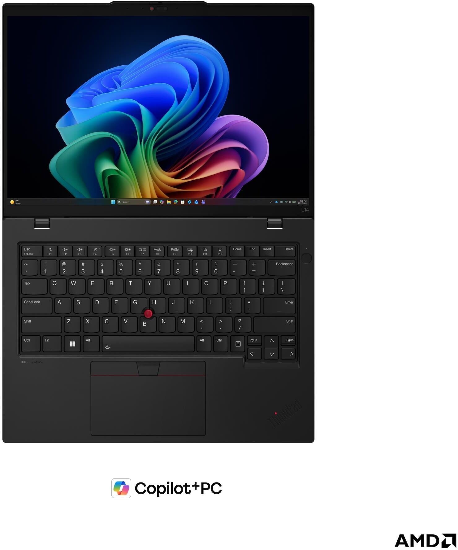 Lenovo ThinkPad L14 Gen 7 14 WUXGA AMD R7 AI 445/24GB/512GB/AMD Radeon 840M/WIN11 Pro/ENG Backlit kbd/FP/3Y Warranty 21X60030MH