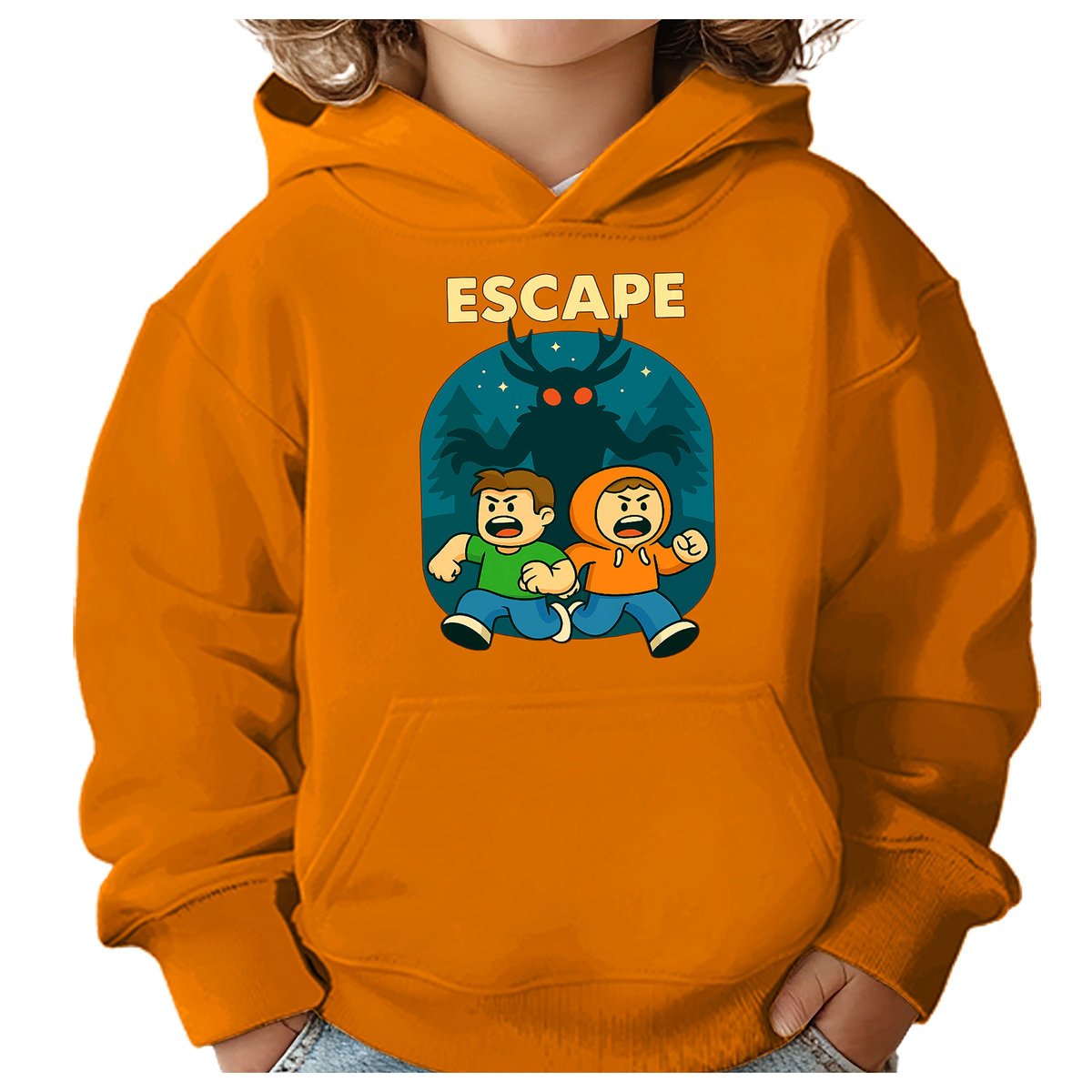 BLUZA DZIECIĘCA Z KAPTUREM 99 NOCY W LESIE ROBLOX 146-152 PREZENT