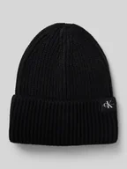 Czapki dla dzieci - Czapka z szerokim brzegiem i detalem z logo - miniaturka - grafika 1