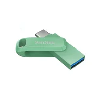 Pendrive - Pendrive SANDISK Ultra Dual Drive GO 64GB Zielony - miniaturka - grafika 1