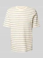 Koszulki męskie - T-shirt o kroju regular fit z mieszanki bawełny model ‘DJANGO’ - miniaturka - grafika 1