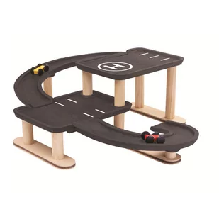 Plan Toys PlanToys, piętrowy Parking - Klocki - miniaturka - grafika 3