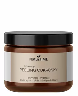 NaturalME kawowy peeling cukrowy cellulit - Peelingi do ciała - miniaturka - grafika 1