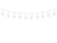 Halloween - PartyDeco Girlanda "Duchy" biały 130 cm GL20 - miniaturka - grafika 1