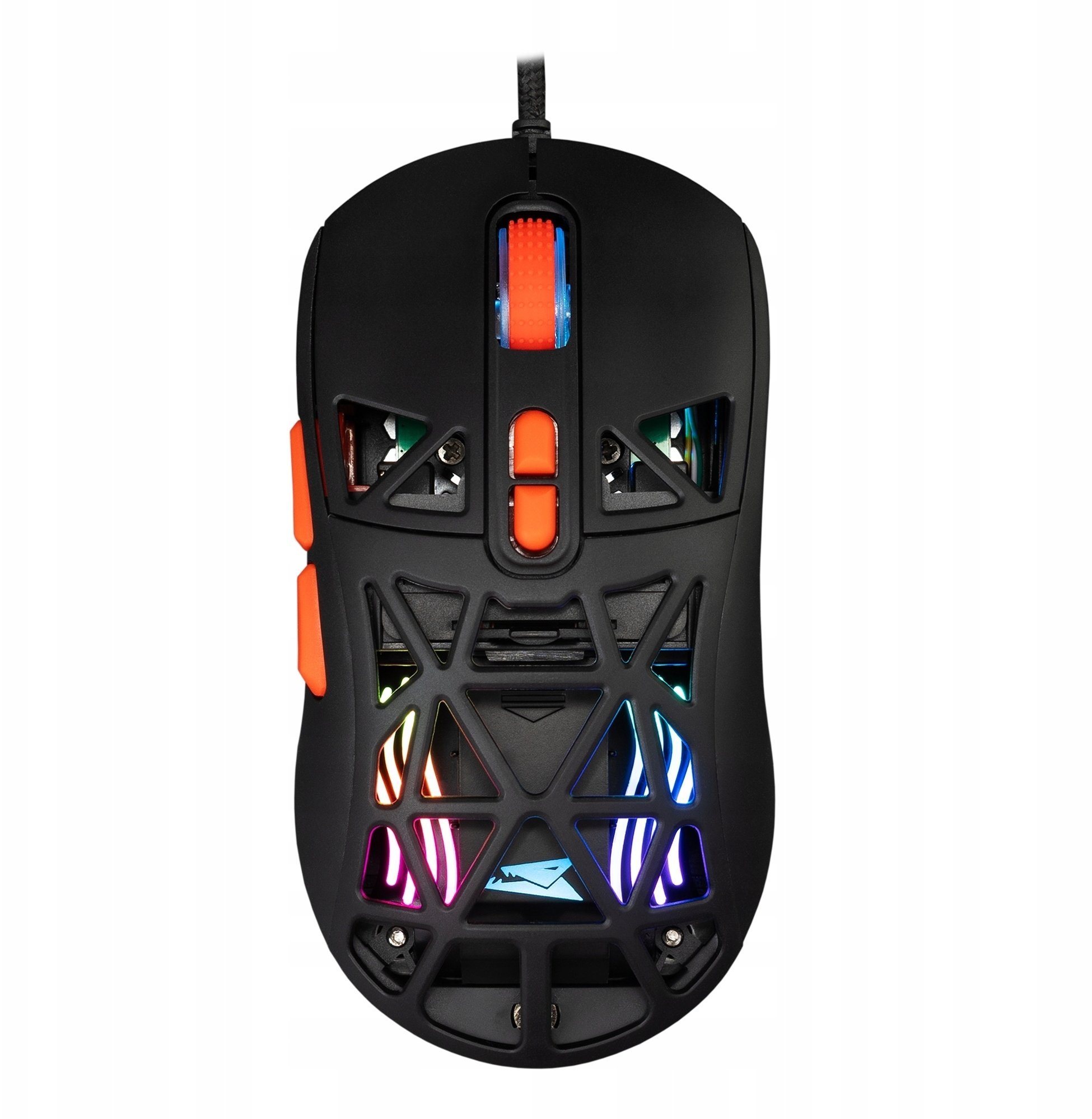 Gamingowa Baracuda 7D 12800 DPI RGB czarna SEAL