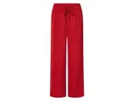 Spodnie damskie - esmara® Spodnie damskie z szerokimi nogawkami (Czerwony, L(44/46)) - miniaturka - grafika 1