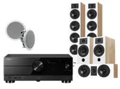 Kino domowe - Yamaha RX-A2A (czarny) + Diva 6 + 3 + 7 (dąb) + RD 260 - miniaturka - grafika 1