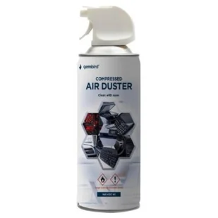 Gembird SPRĘŻONE POWIETRZE-SPRAY DUSTER 400ML - Środki i akcesoria czyszczące do komputerów - miniaturka - grafika 1