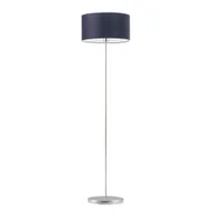 Lampy stojące - Lampa stojąca podłogowa WERONA z granatowym abażurem - miniaturka - grafika 1