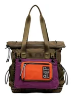 Torebki damskie - Desigual Women's Accessories nylonowy plecak Big, zielony, jeden rozmiar - miniaturka - grafika 1