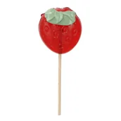 Gumy do żucia, lizaki, dropsy - LIZAK TRUSKAWKA 50G (35SZT) - miniaturka - grafika 1