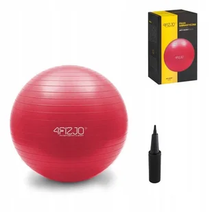 Piłka Gimnastyczna Rehabilitacyjna 55 cm Fitness - Piłki do ćwiczeń - miniaturka - grafika 6