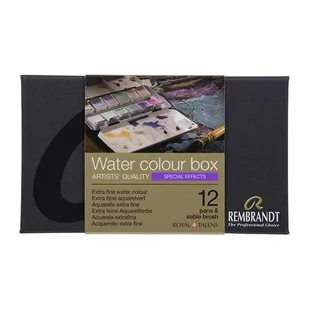 Talens Rembrandt Water Colour set metal 12 specialty 5838691 - Farby i media malarskie - miniaturka - grafika 1